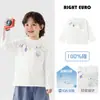 Camiseta de Manga Larga de Algodón Puro para Niños Europeos Estilo Primavera y Otoño Bebé Niño Pequeño 2026 Nueva Ropa para Niños Ropa de Otoño Moderna