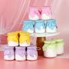 Mesa de Postres 30 m Color Pastel Horneado Cuerda de Color Mesa de Postres Botella de Pudín Tapa de Botella Cuerda Decorativa para Pajilla Cuerda de Papel