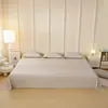 Sábana de Algodón Pieza Única Tatami 3m Tamaño Extra Grande Empalmada Cama Engrosada Cepillada Sábana Kang Terciopelo de Coral Leche Funda de Edredón
