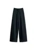 Pantalones de Arroz Glutinoso de Color Café de Cintura Alta para Mujer Otoño 2026 Nuevas Llegadas Pantalones Deportivos Fitness Petite de Pierna Ancha y Pierna Estrecha