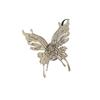 Corea del Sur nuevo clip para el cabello de mariposa de metal líquido femenino nicho personalidad parte trasera de la cabeza recogido clip de tiburón agarre para el cabello accesorios para el cabello