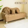 Sofá de tela para apartamentos pequeños, sala de estar moderna simple, vivienda de alquiler, tienda de ropa, chaise longue, sofá pequeño de dos plazas para dormitorio