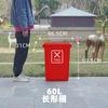 Bote de Basura de Plástico con Tapa para Hogar Exterior Bote de Basura de Gran Capacidad Comercial Exterior Cocina Oficina Industrial Shihai