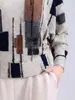 Top de manga larga Miyake para mujer, adecuado para primavera y otoño, estilo holgado y casual, jersey de manga murciélago, camiseta de manga larga moderna y elegante