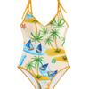 Novo estilo de maiô estilo fresco feminino sexy chanel sling conservador fino barriga cobrindo saia quente primavera maiô