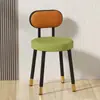 Taburete de tocador para celebridad de internet silla de comedor silla de maquillaje para dormitorio niña alta apariencia estilo ins dormitorio uso doméstico engrosado 2026