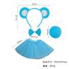 Fuente transfronteriza Halloween nueva diadema de animales oso accesorios para la cabeza de los niños accesorios de juego de rol accesorios para el cabello de oso