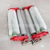 Limpiador de Cepillo Rodillo No Motorizado Accionado por Correa, Transportador Resistente al Desgaste, Rodillo Cepillo Pasivo de Nylon para Planta de Cemento, Procesamiento y Personalización