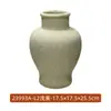 Estilo retro pastoral simple jarrón de cerámica gres texturizado adornos para arreglos florales hogar sala de estar alto valor de color manualidades