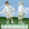 Impermeable Infantil Babudou, Ropa de Lluvia, Niños, Niños, Bebés, Guardería, Estudiantes de Primaria, Impermeables Especiales para Niños Pequeños y Medianos, Impermeables para Niñas
