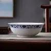 Nuevo Juego de Cuencos y Platos de Cerámica para el Hogar Estilo Chino Juego de Vajilla de Porcelana Azul y Blanca de Jingdezhen Regalo para Casa Cerámica Hecha a Mano