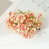 Flor Simulada Mini Margarita Girasol Ramillete Accesorios Flor Decorativa DIY Cabeza de Flor Flor de Seda Flor Artificial