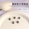Accesorios Populares para Uñas, Lujo Accesible Bolas Cuadradas Gruesas Hechas a Mano con Diamantes, Accesorios para Uñas de Aleación de Cristal Super Brillantes de Celebridad de Internet