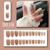 Unha falsa estilo derrill usando armadura internet laço vermelho nail art peças de unhas removível unha patch joias estilo francês