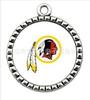 Collar Colgante de Equipo de Fútbol de 32 Equipos de la NFL de Deportes Transfronterizos de EE. UU. Washington Redskins Venta al por Mayor