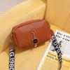 Comércio exterior Bolsa feminina atacado 2024 Nova moda simples crossbody bolsa de ombro pequeno quadrado ferragens cabeça de gato
