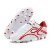 Zapatos de Fútbol para Niños con Velcro, Tacos Largos y Tacos Pequeños, Zapatos para Niños y Niñas, Zapatos Deportivos de Competición y Entrenamiento para Estudiantes de Primaria