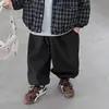 Conjunto de Veludo Plus para Meninos Outono e Inverno 2026 Novo Estilo Lindo Fashionável Jaqueta Acolchoada para Bebê Conjunto de Três Peças Espesso para Crianças Tendência