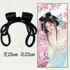 Conjunto de accesorios para el cabello antiguos, combinación de accesorios elegantes para el cabello con borlas y flores, estilo Tang, accesorios Hanfu, estilo vintage elegante.