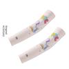 Mangas de Hielo Unisex para Niños Vvc Verano Bebé Protección Solar Mangas de Seda de Hielo Parasol Protección UV Mangas Largas Upf+