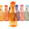 Botella de Soda Transparente Color Caramelo Dopamina, Portátil para Viajes de Verano, Vaso de Agua Resistente a Caídas con Correa de Mano, Botella de Agua Deportiva, Transfronterizo
