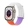 Adecuado para Correa de Apple Watch S11/Ultra3 Transpirable tipo Nube Degradada Tejida Correa de Reloj iWatch
