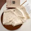 Novo Produto, 100% Algodão 10A Ângulo Plano Pequeno Cor Natural Algodão Feminino Antibacteriano Tipo de Gancho Estendido a Boxer Briefs de Algodão Puro