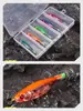 Set de Gamba de Madera Modelo F Señuelo Artificial para Pesca Gamba de Madera, Señuelo de Pulpo, Cebo para Peces, Anzuelo con Tubo de Aire, Fabricante de Cebo para Calamar