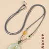 Cordão para Pingente, Cordão Trançado, Acessórios de Flor de Cera de Abelha, Cordão para Colar, Cordão para Suéter, Acessórios para Colar, Cordão Ajustável para Pendurar Pingente