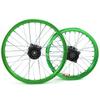 Ruedas de motocicleta todoterreno, llantas de aleación de aluminio, neumáticos de 70/100-17 pulgadas, llantas de aluminio, neumáticos de 90/100-14 pulgadas