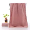 Toalla Lisa de Terciopelo Coral Absorbente Suave para el Hogar Toalla Facial al por Mayor Salón de Belleza Regalos Personalizados