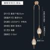 Lustre de cabeceira de cristal de alta qualidade, 2022, celebridade da Internet, moderno, leve, luxuoso, simples, comercial, de roupas, lustre de cabeça única