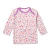 Meninos e Meninas Bebê Em Torno Do Pescoço Roupas De Casa Roupas Infantis Dinossauro Impressão Verão Fino Algodão Puro Casual Manga Comprida Bebê T-shirt