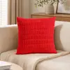 Fronha de Veludo Cotelê Almofada de Sofá Estilo Nórdico Ins Almofada Decorativa para Sofá Cabeceira Quadrada Almofada Lombar Almofada de Encosto