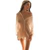 Dulce deseo lencería sexy uniforme sexy transparente puro deseo camisa blanca gasa calado tentación libre traje qq 0344