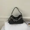 Bolso de Axila Retro Casual de Alta Gama, Bolso de Hombro Rayado Versátil Casual, Bolso Cruzado de Tendencia con Diseño de Nicho