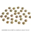 Soporte de Perlas Huecas con Forma de Flor de Aleación en Color Dorado Antiguo, Estilo Antiguo para Pasador de Pelo DIY, Corona de Pelo y Piezas de Accesorios para AliExpress