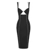 Em Estoque Vestido Preto Bodycon Justo de PVC Roupa Sexy de Biker Fantasia da Mulher-Gato Vestido Preto Bandagem Europeu Americano