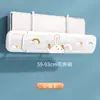 Deflector de viento para aire acondicionado de dibujos animados, protector contra el viento de soplado directo, instalación sin herramientas, dormitorio universal, montado en la pared, calefacción de aire acondicionado, deflector de viento