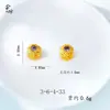 Accesorios para Joyería DIY de Pedrería Colorida, Anillos Dorados Arena con Agujero Grande Pasante, Estilo Geométrico Chapado en Cobre Dorado, Diseño Artístico Retro