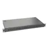 Caja de Terminal de Cable Óptico Montada en Rack 12/24/48 Marco de Distribución de Fibra Caja de Empalme de Cable de Fibra Óptica Fc Sc St Lc
