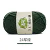 Bufanda Tejida por Uno Mismo de Algodón de Leche de 5 Hilos Peinados Paquete de Materiales para Tejer Crochet DIY Lana en Bola Lana de Grosor Medio