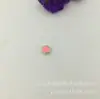 Contas redondas perfuradas com gota de óleo dupla face douradas e prateadas acessórios para pulseira de joias DIY colar atacado