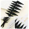 Pente Retrô de Cabeça de Óleo Transfronteiriço Pente de Alisamento Dupla Face para Homens Pente de Dentes Largos Pente para Cabeça de Óleo Pente de Cabeleireiro de Dentes Grandes Pente com Textura