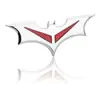 Modificación de Emblema Metálico Batimóvil Emblema 3D Logo de Coche Pegatina Decorativa Pegatina de Carrocería Emblema Trasero Pegatina Metálica 3D Emblema Flash