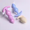 Brinquedos sexuais back court plug anal adereços suprimentos para adultos contas de puxar rabo plug anal tira anal dispositivo de masturbação feminina atacado