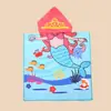 El fabricante personaliza toallas de baño para niños, ponchos, batas con capucha, estampado digital de dibujos animados, toallas de baño ponibles, personalizables con tu propio diseño