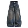 Jeans de pierna ancha OEM ODM