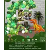 Ins Juego de Globos para Decoración de Cumpleaños Niños Niñas Fiesta de Cumpleaños de Bebé Accesorios para Disfrazar Escena