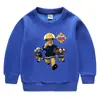 Sudadera de Felpa para Niños Sudadera de Felpa para Niños Bomberos Ropa de Otoño e Invierno Bebé Capa Base Caliente Engrosada Ropa de Invierno para Niños